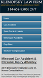 Mobile Screenshot of missouriinjuryhelp.com